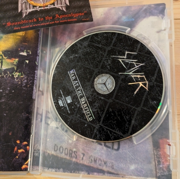 Slayer 'War at the Warfield' DVD Pre-owned - Picture 5 of 7